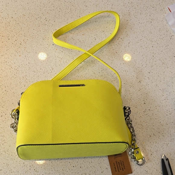 Steve Madden Handbags - *Brand New* Authentic Steve Madden Cyber Lime Crossbody Bag BMaggie